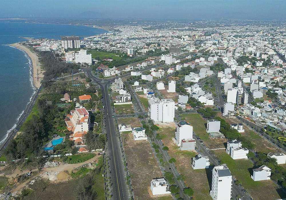 Khu đô thị phố biển Phan Thiết, một trong số 12 dự án bất động sản đủ điều kiện sang nhượng tại Bình Thuận.
