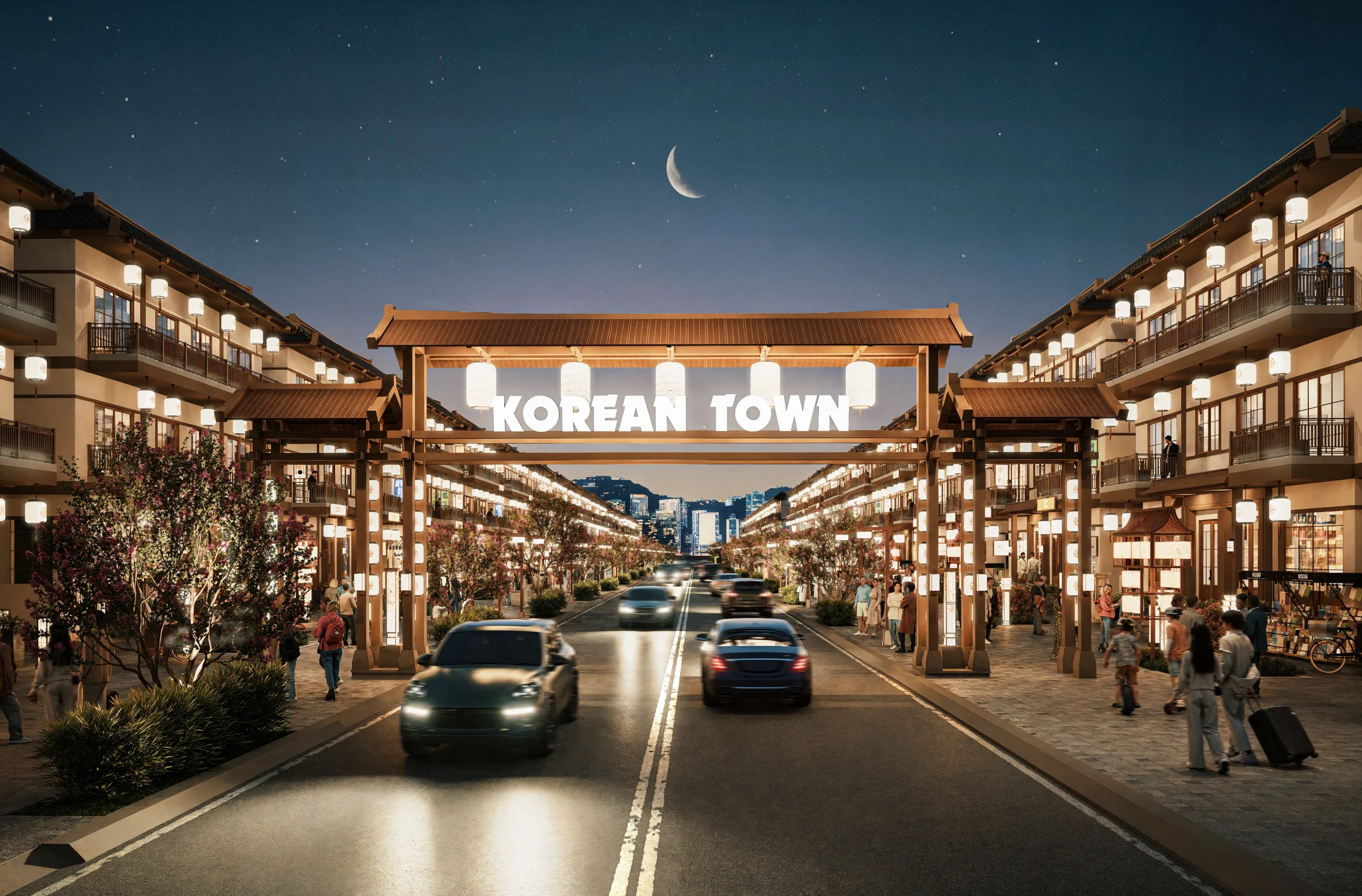 Phối cảnh phân khu K-Town